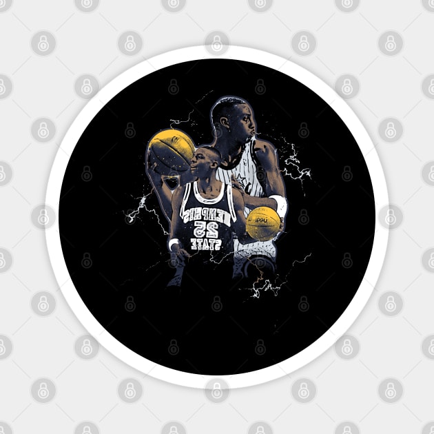 penny hardaway Magnet by jerrysanji